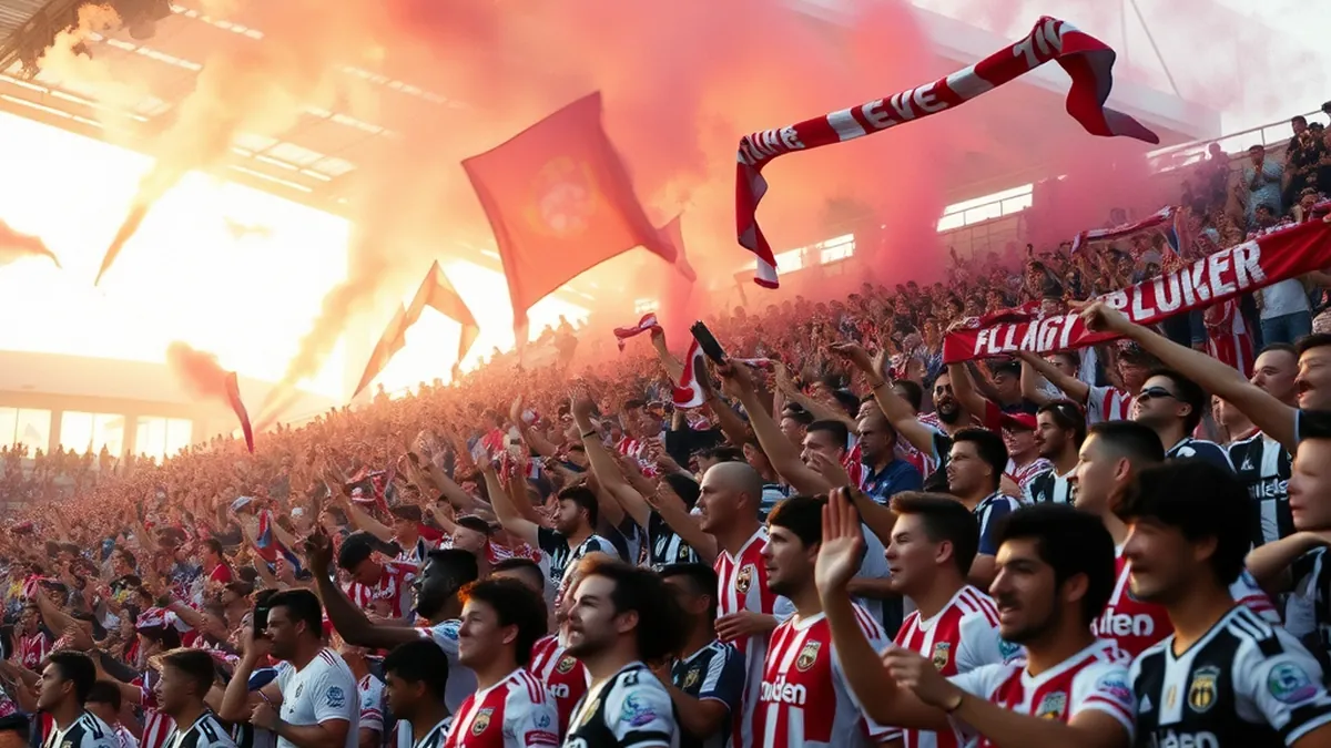 La Pasión Blanquinegra: Tradiciones de la Afición de Deportivo Riestra